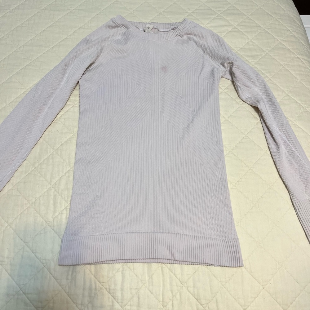 White Lululemon Pullover - Picture 2 of 9